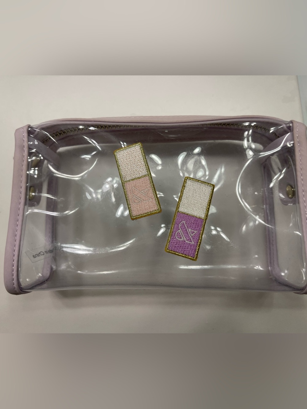 Stoney Clover Lane X Olive&June Clear Nail Bag